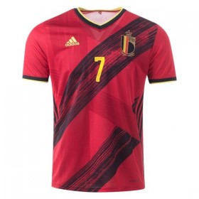 Fotballdrakt Belgia Kevin De Bruyne 7 Hjemmetrøye Euro 2020 Kortermet
